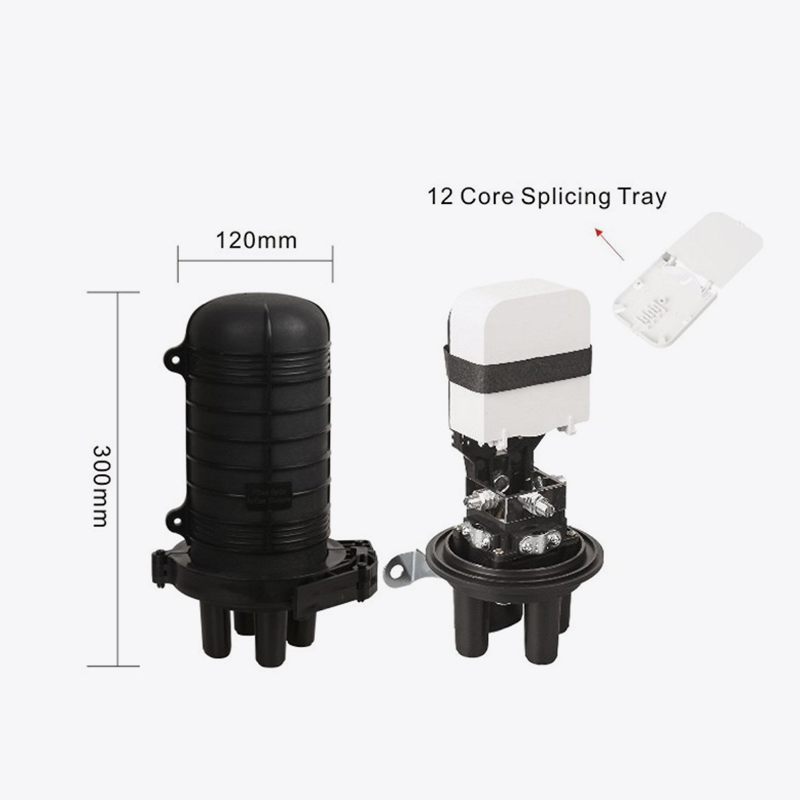 T6-105H 48 Core Fiber Optic Splice Closure