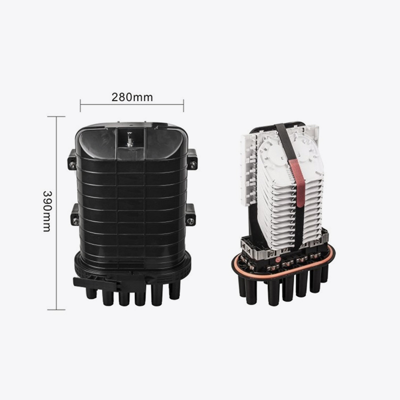 T6-112H 144 Core / 288 Core Fiber Optic Splice Closure