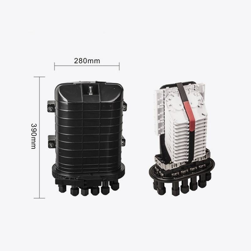 T6-112M 144 Core / 288 Core Fiber Optic Splice Closure